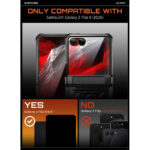 Supcase Unicorn Beetle Pro Hoesje voor Samsung Galaxy Z Flip 8 – Zwart - 3