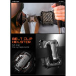 Supcase Unicorn Beetle Pro Hoesje voor Samsung Galaxy Z Flip 8 – Zwart - 8