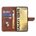 Solidenz Book Case voor Samsung Galaxy S26 FE - Bruin - afbeelding 7