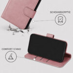 Solidenz Book Case voor Samsung Galaxy S26 FE - Roségoud - afbeelding 4