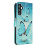 Solidenz Book Case voor Samsung Galaxy S26 FE met vlinders - Blauw/Meerkleurig - afbeelding 2
