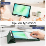 Solidenz Hybrid Hoes Samsung Galaxy Tab A11 Plus / A9 Plus - 11 inch - Groen - afbeelding 5