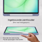 Solidenz Hybrid Hoes Samsung Galaxy Tab A11 Plus / A9 Plus - 11 inch - Lavendel - afbeelding 8