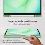 Solidenz Hybrid Hoes Samsung Galaxy Tab A11 Plus / A9 Plus - 11 inch - Lichtgroen - afbeelding 8