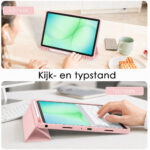 Solidenz Hybrid Hoes Samsung Galaxy Tab A11 Plus / A9 Plus - 11 inch - Roze - afbeelding 5