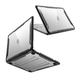 Supcase Unicorn Beetle Hoesje voor MacBook Neo 13 inch (2026) - Zwart / Transparant