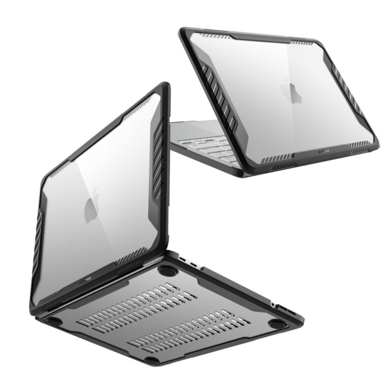 Supcase Unicorn Beetle Hoesje voor MacBook Neo 13 inch (2026) - Zwart / Transparant