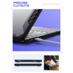Supcase Unicorn Beetle Hoesje voor MacBook Neo 13 inch (2026) - Zwart / Transparant - afbeelding 6