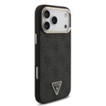 Guess 4G Triangle Logo hoesje met MagSafe voor iPhone 17 Pro Max en iPhone 18 Pro Max - Zwart - afbeelding 4