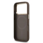 Guess 4G Triangle Logo hoesje met MagSafe voor iPhone 17 Pro en iPhone 18 Pro - Bruin - afbeelding 6