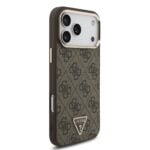 Guess 4G Triangle Logo iPhone 18 Pro Max / 17 Pro Max hoesje met MagSafe - Bruin - afbeelding 4