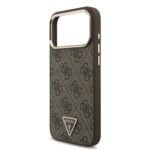 Guess 4G Triangle Logo iPhone 18 Pro Max / 17 Pro Max hoesje met MagSafe - Bruin - afbeelding 5