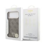 Guess 4G Triangle Logo iPhone 18 Pro Max / 17 Pro Max hoesje met MagSafe - Bruin - afbeelding 7