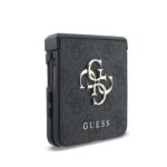 Guess PU 4G Metal Logo Hoesje Samsung Galaxy Z Flip 8 - Grijs - afbeelding 3