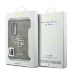 Guess PU 4G Metal Logo Hoesje Samsung Galaxy Z Fold 8 - Bruin - afbeelding 7