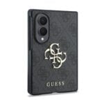 Guess PU 4G Metal Logo Hoesje Samsung Galaxy Z Fold 8 - Grijs - afbeelding 3