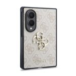 Guess PU 4G Metal Logo hoesje voor Samsung Galaxy Z Fold 8 - Roze - afbeelding 3