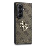 Guess PU 4G Metal Logo Hoesje Samsung Galaxy Z Fold 8 Ultra - Bruin - afbeelding 3