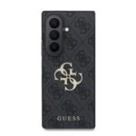 Guess PU 4G Metal Logo Hoesje Samsung Galaxy Z Fold 8 Ultra - Grijs - afbeelding 2