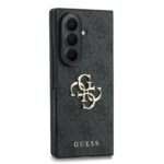 Guess PU 4G Metal Logo Hoesje Samsung Galaxy Z Fold 8 Ultra - Grijs - afbeelding 3
