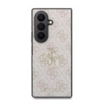Guess PU 4G Metal Logo Hoesje Samsung Galaxy Z Fold 8 Ultra - Roze - afbeelding 2