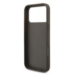 Guess PU 4G Metal Logo hoesje voor iPhone 17 Pro en iPhone 18 Pro - Bruin - afbeelding 6