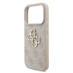 Guess PU 4G Metal Logo hoesje voor iPhone 17 Pro en iPhone 18 Pro - Roze - afbeelding 5