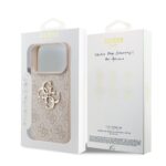 Guess PU 4G Metal Logo hoesje voor iPhone 17 Pro en iPhone 18 Pro - Roze - afbeelding 7