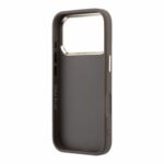 Guess PU 4G Resin Metal Logo hoesje voor iPhone 17 Pro Max en iPhone 18 Pro Max - Bruin - afbeelding 6