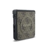 Guess PU Leather 4G Magnetisch Hoesje Samsung Galaxy Z Flip 8 - Bruin - afbeelding 2