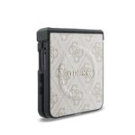 Guess PU Leather 4G magnetisch hoesje voor Samsung Galaxy Z Flip 8 - Roze - afbeelding 2