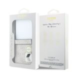 Guess PU Leather 4G magnetisch hoesje voor Samsung Galaxy Z Flip 8 - Roze - afbeelding 7
