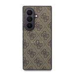 Guess PU Leather 4G Magnetisch Hoesje Samsung Galaxy Z Fold 8 Ultra - Bruin - afbeelding 2