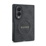 Guess PU Leather 4G Magnetisch Hoesje voor Samsung Galaxy Z Fold 8 - Zwart - afbeelding 3