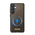 Solidenz 2-in-1 magnetische wallet case voor Samsung Galaxy S26 FE - Bruin - afbeelding 5