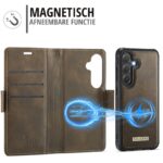 Solidenz 2-in-1 magnetische wallet case voor Samsung Galaxy S26 FE - Bruin - afbeelding 7