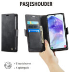 Solidenz 2-in-1 magnetische Wallet Case voor Samsung Galaxy S26 FE - Zwart - afbeelding 8