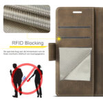 Solidenz 2-in-1 Wallet Case met magneetsluiting voor Samsung Galaxy A27 - Bruin - afbeelding 8