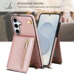 Solidenz Fashion Portemonnee hoesje met koord Samsung Galaxy S26 FE - Roségoud - afbeelding 4
