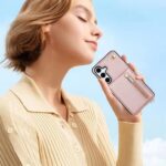 Solidenz Fashion Portemonnee hoesje met koord Samsung Galaxy S26 FE - Roségoud - afbeelding 5