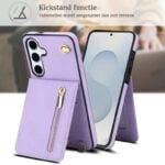 Solidenz Fashion Portemonnee hoesje met koord Samsung Galaxy S26 FE - Violet - afbeelding 4