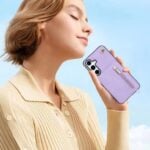 Solidenz Fashion Portemonnee hoesje met koord Samsung Galaxy S26 FE - Violet - afbeelding 5