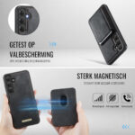 Solidenz magnetische wallet backcover voor Samsung Galaxy A27 - Zwart - afbeelding 6