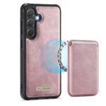 Solidenz Magnetisch Wallet Backcover voor Samsung Galaxy S26 FE - Roze