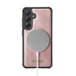 Solidenz Magnetisch Wallet Backcover voor Samsung Galaxy S26 FE - Roze - afbeelding 5