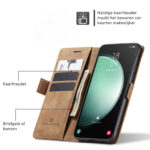 Solidenz Urban Book Samsung Galaxy A27 hoesje - Bruin - afbeelding 6