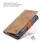 Solidenz Urban Book Samsung Galaxy A27 hoesje - Bruin - afbeelding 7