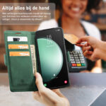 Solidenz Urban Book hoesje voor Samsung Galaxy A27 - Groen - afbeelding 8