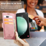 Solidenz Urban Book Samsung Galaxy A27 hoesje - Roze - afbeelding 8