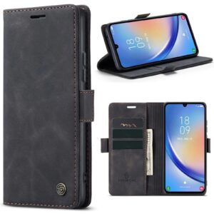 Solidenz Urban Book Samsung Galaxy A27 hoesje - Zwart